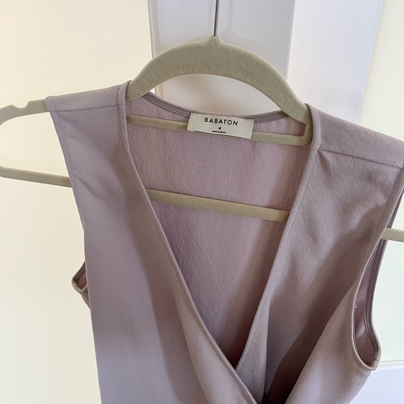 Babaton Aritzia size 4 sigge romper in lilac - Picture 4 of 6